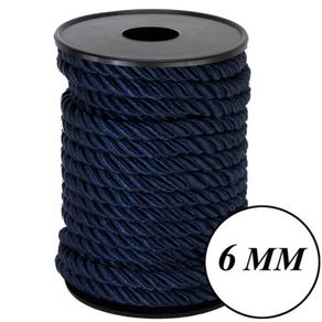 Cordao Sao Francisco 6Mm 11 Azul Esc 10Mt Cordao Sao Francisco 6Mm 11 Azul Esc 10Mt