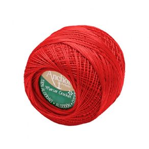 L.Mercer Crochet X776 240M N.40 0469 Vermelho Und
