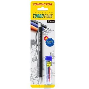 Lapiseira Turbo Plus 05Mm+1 Tubo de Graf Bl Und