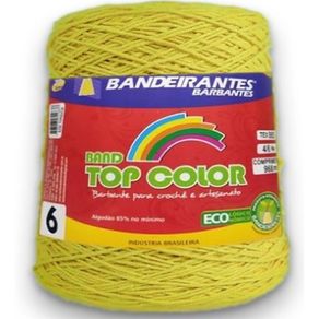 Barbante Algodao Cones 4/6 Amarelo Claro 570Mt