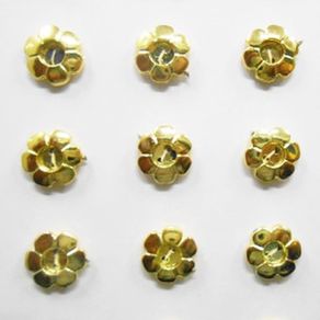 Botao 9175 28 Margarida Dourado 25Und Botao 9175 28 Margarida Dourado 25Und