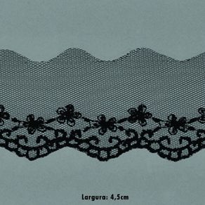 Bordado em Tule Ref.007 016 13,7Mts Bordado em Tule Ref.007 016 13,7Mts