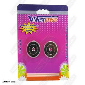 Lamina em Disco Lisa P/Cortador 28Mm (23124) Lamina em Disco Lisa P/Cortador 28Mm (23124)