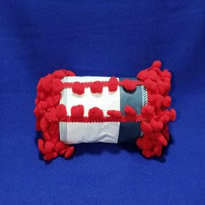 Franja Tipo Pom/01 06 Vermelho 10Mt Franja Tipo Pom/01 06 Vermelho 10Mt