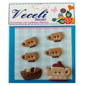 Kits C/Botoes B32m0106 Bule Marrom Kits C/Botoes B32m0106 Bule Marrom