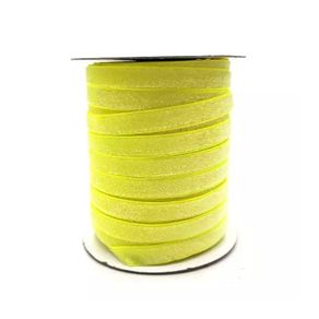 Passamanaria Gliter 1Cm 171054 Amarelo Fluor