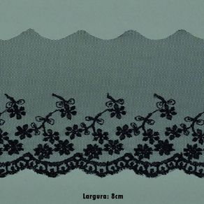 Bordado em Tule Ref.008 016 13,7Mts Bordado em Tule Ref.008 016 13,7Mts