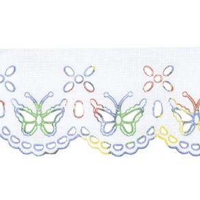 14 Bord Borboleta Mult Color 10Mt