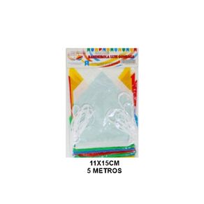Bandeirola Junina Especial 11X15cm C/5Mt Pct