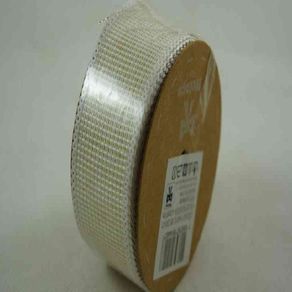 Fita Dec Fj4010-361200 01 Lurex Branco 10Mt