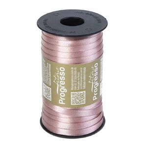 Fita Cetim Progresso N.1 1143 Rosa Velho 100Mt