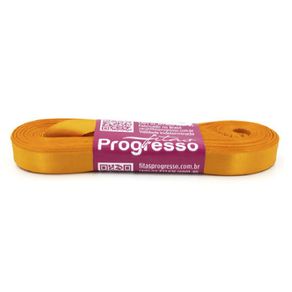 Fita Cetim Progresso N.2 066 Laranja 10Mt