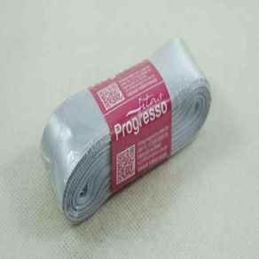 Fita Cetim Progresso N.07 84 Prata 10Mt
