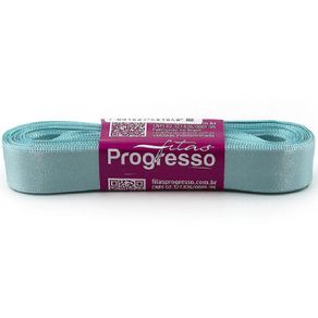 Fita Cetim Progresso N.3 247 Azul Tiffany 10Mt