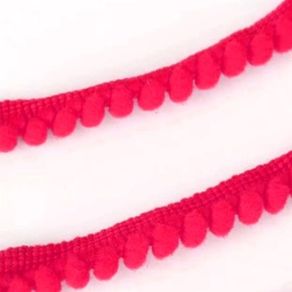 Pompom-10 527 Verm Marsala 25Mt
