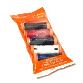Sortimento Costura Laranja Ba65 N.3 5X91,4M 67%Polie 33%Alg