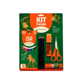 Kit Lapis Escolar 12 Cores Bl (4203) Kit Lapis Escolar 12 Cores Bl (4203)