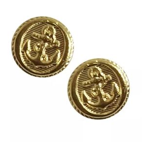 Botao 9249/32 Ancora Metalizado C/25Und