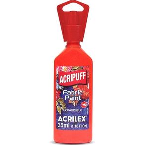 Tinta P/Tecido Acripuff 35Ml N.541 Vemelho Vivo