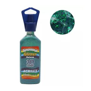 Tinta Dimensional Glitter N.206 Verde