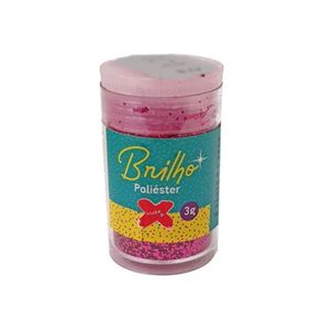 Glitter Pot 3Gr Und -Pink