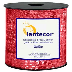 Lantejoula Tranc Metalica 08Mm 110 Verm 50Mt