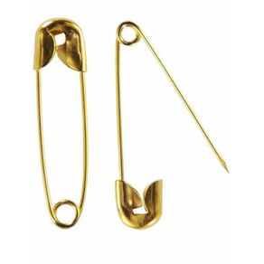 Alfinete Seguranca Tam 02 Ouro C/100Und Nybc