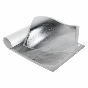Folhas Metalizadas Prata C/25Folhas
