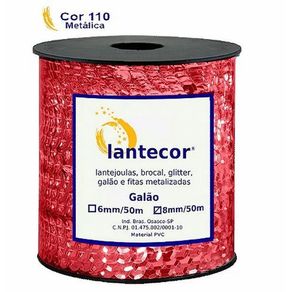 Lantejoula Tranc Metalica 06Mm 110 Verm 50Mt Lantejoula Tranc Metalica 06Mm 110 Verm 50Mt