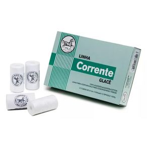 Linha Costura Corrente Zebra 12X914m 100% Alg. Glace 6357