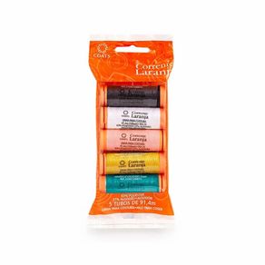 Sortimento Costura Laranja Ba65 N.2 5X91,4M 67%Polie 33%Alg