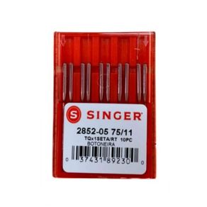 Agulha 2852-05 75/11 P/Botao C/10Und Agulha 2852-05 75/11 P/Botao C/10Und
