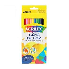 Lapis de Cor C/12 Cores Bl (Ec)