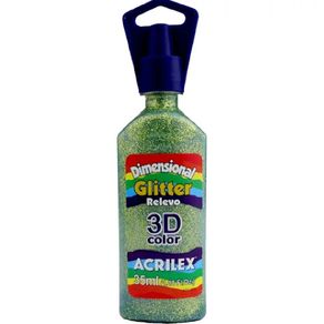 Tinta Dimensional Glitter N.217 Verde Citrico