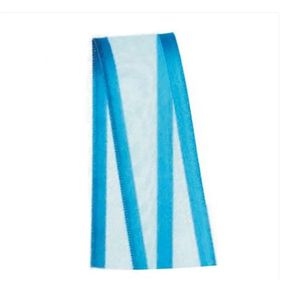 Fita Zc Voal C/Cetim N.009 213 Azul Turqueza 10Mt