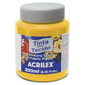 Tinta Tecido Fosca 250Ml N.505 Amarelo Ouro