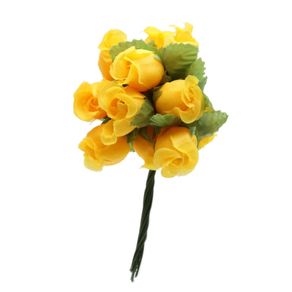 Flor Plastico Cores Rosinha C/12Und Flor Plastico Cores Rosinha C/12Und