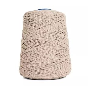 Barbante Algodao Cones 4/8 Areia 465Mt