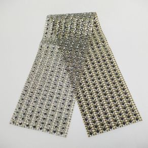 Manta Strass 7X40cm Und (Mt06-40 Onix/Onix)