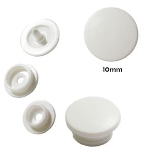 Botao Pressao Scovill 10 Branco C/200Und