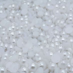 Meia Perola C/F 6Mm 50G Bco 209