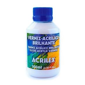 Verniz Acrilico Brilhante  Pet 100Ml