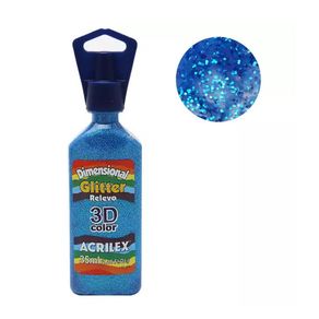 Tinta Dimensional Glitter N.204 Azul