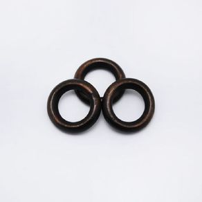 Argola de Madeira Tam 0 C/50Und Imbuia