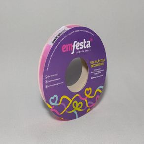 Fita Lisa 15Mmx030m Rosa Bebe Fita Lisa 15Mmx030m Rosa Bebe