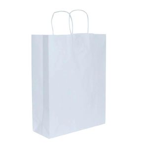 Sacola Ind G Bco Natural C/10Und