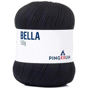 Linha Bella Pingouin 150G Preto 405Mt