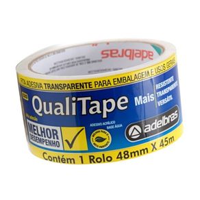 Fita Qualitape Transp.Sleeve 48Mmx45m Und