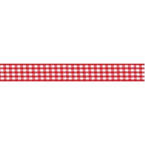 Fita Xadrez Pes-7Mm N.7 17 Vermelho Ord.760 10Mt