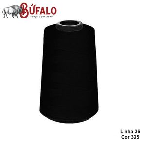 Linha 36 2000M Cor Preto 325 Tfo 100%Pol.
